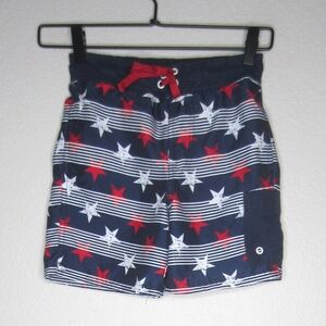 Boys Body Glove Swim Trunks Patriotic - Size 5/6